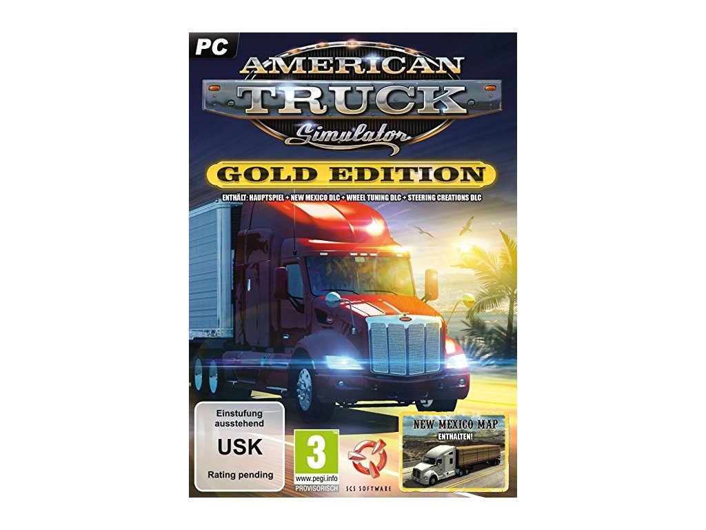 american truck simulator gold edition cover