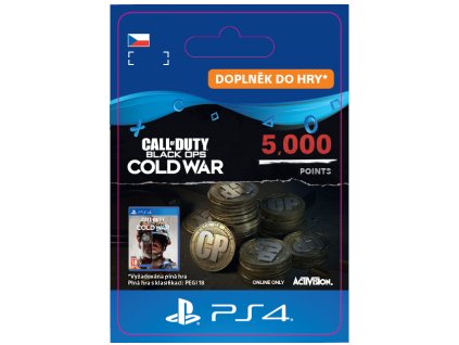5,000 Call of Duty®: Black Ops Cold War Points (DLC) PSN
